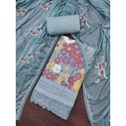 Blissta Embroidered Unstitched Dress Material-picture-35