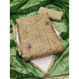 Blissta Printed Unstitched Dress Material-picture-13