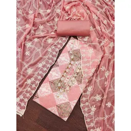 Blissta Printed Unstitched Dress Material-picture-16