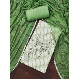 Blissta Printed Unstitched Dress Material-picture-31