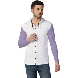 Blisstone Men Colourblocked Hooded Sweatshirt-picture-39