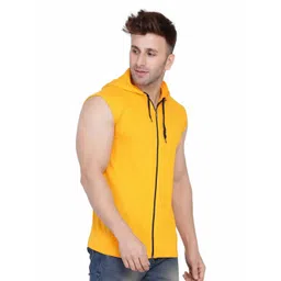 Blisstone Men Hooded Slim Fit T-shirt-picture-18