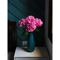 Blooming Floret Pink Hydrangea Artificial Flower-picture-26