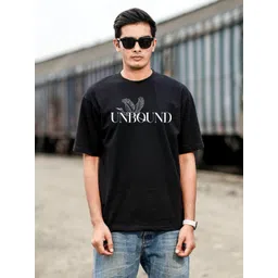 Bloopers Store Men Graphic Printed Round Neck Cotton Relaxed Fit T-shirt-picture-32