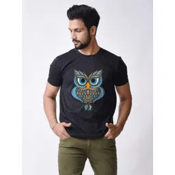 Bloopers Store Men Graphic Printed Round Neck Cotton T-shirt-picture-34