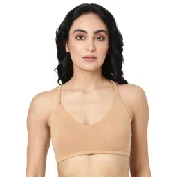 BLOSSOM Beige Full Coverage Beginners Bra-picture-38