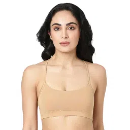 BLOSSOM Beige Full Coverage Beginners Bra-picture-40