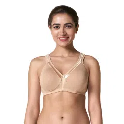 BLOSSOM Beige Full Coverage Shaper Bra-picture-26