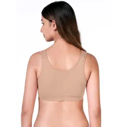 BLOSSOM Beige Full Coverage Sports Bra image 2