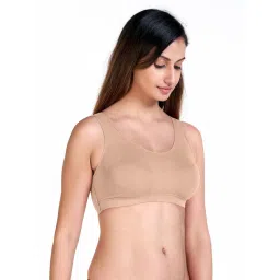 BLOSSOM Beige Full Coverage Sports Bra image 3