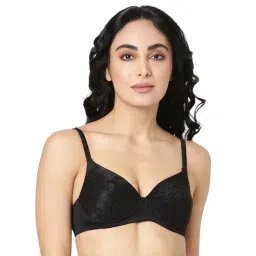 BLOSSOM Black Medium Coverage Everyday Bra-picture-29
