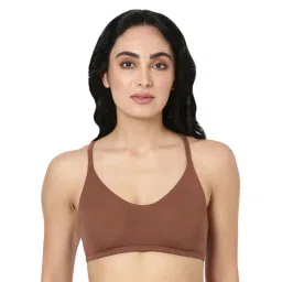 BLOSSOM Brown Full Coverage Beginners Bra-picture-34