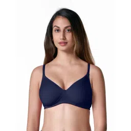 BLOSSOM Navy Full Coverage Everyday Bra-picture-30