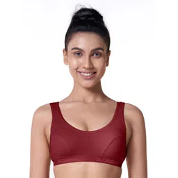 BLOSSOM Non Padded Dry Fit Wire free Pure Cotton Workout Bra With All Day Comfort-picture-34