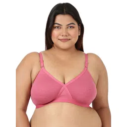 BLOSSOM Plus Size Double Layered Full Coverage Non Padded Everyday Bra-picture-39