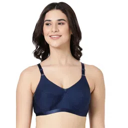 BLOSSOM Plus Size Single Layered Anti Microbial Pure Cotton Everyday Bra-picture-35