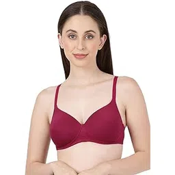 blossom Signature Pad Full Coverage Medium Padded Anti Bacterial Wirefree Seamless U Back Neck Everyday Support T-Shirt Bra-picture-18
