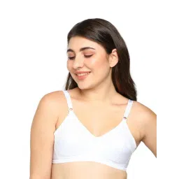 BLOSSOM White Embroidered Full Coverage Shaper Bra-picture-18