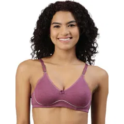 BLOSSOM Wine Textured Full Coverage Everyday Bra-picture-34