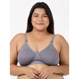 BLOSSOM Women Plus Size Full Coverage Non Padded & Non-Wired Bra-picture-27