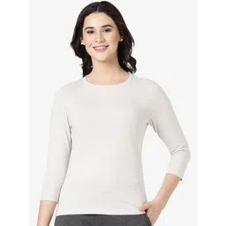 BLOSSOM Women Round Neck Long Sleeves Lounge Tshirts-picture-32