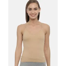 BLOSSOM Womens Cotton Camisole Thin Adjustable Strap Slips_Comfort Slip-picture-31