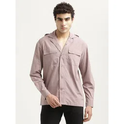 Blu MNKY Smart Hooded Neck Slim Fit Casual Shirt-picture-17