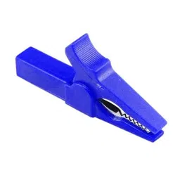 Blue 55mm Copper Insulated Crocodile Clip Opening 10mm for Banana Plug 4mm-picture-41