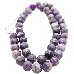 Blue bijoux Natural Stone Lepidolite Beads 8MM Polished Smooth A Grade Round Gemstone Beads for Jewelry Making-picture-35