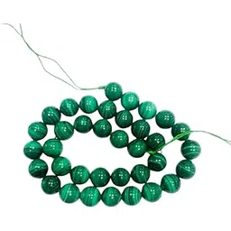 Blue bijoux Natural Stone Malachite Beads 8MM Polished Smooth AAA Grade Round Gemstone Beads for Jewelry Making-picture-19