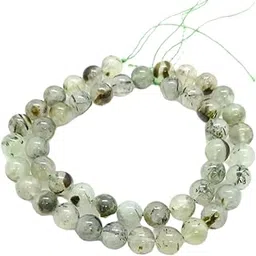 Blue bijoux Natural Stone Prehnite Beads 8MM Polished Smooth A Grade Round Gemstone Beads for Jewelry Making-picture-31