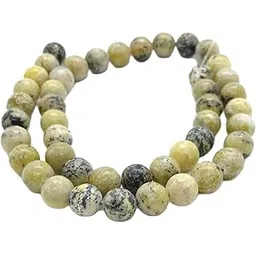 Blue bijoux Natural Stone Serpentine Beads 8MM Polished Smooth A Grade Round Gemstone Beads for Jewelry Making-picture-22