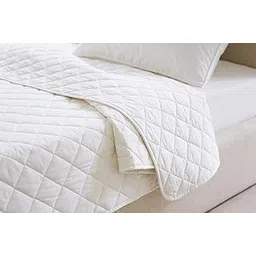 Blue Dahlia 220TC Solid Premium Luxurious Super Soft Double Duvet - Oeko TEX Certified (Queen 85" x 98",White)-image-33