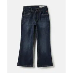 blue giraffe Boys Bootcut Jeans with Insert Pockets-picture-14