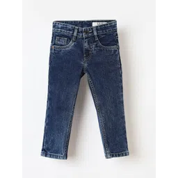Blue Giraffe Boys Regular Fit Mid-Rise Jeans-picture-33
