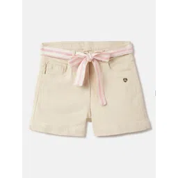 Blue Giraffe Girls Denim Shorts-picture-56