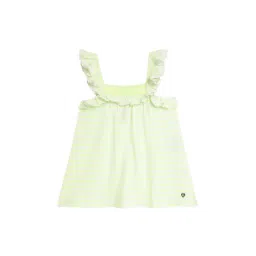 Blue Giraffe Kids Lime Green Striped Top-picture-47