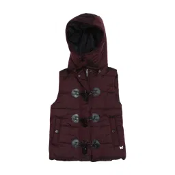 Blue Giraffe Kids Maroon Regular Fit Jacket-picture-26