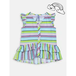 Blue Giraffe Kids Multicolor Cotton Printed Top-picture-28