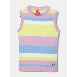 Blue Giraffe Kids Multicolor Cotton Top-picture-38