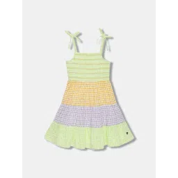 Blue Giraffe Kids Multicolor Dress-picture-45