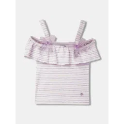 Blue Giraffe Kids Multicolor Striped Top-picture-40