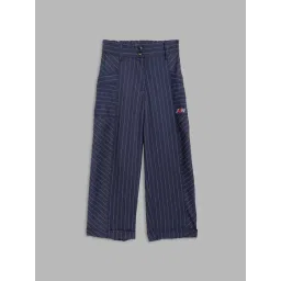 Blue Giraffe Kids Navy Striped Trouser-picture-21