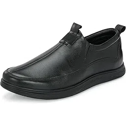 blue leather by centrino Genuine Leather Men's Slip On| Moccasins Non-Slip|Loafer Comfy Lightweight |Round Toe Slip-On Shoes |Trendy Non Lace-Up Design | Stylish with Soft Cushioned Insole (3954)-picture-36