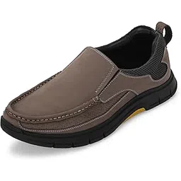 blue leather by centrino Loafer for Men | Lightweight & Comfortable | Stylish Leather Moccasin Slip-On with Cushioned Insole | Perfect for Casual Outfits & Everyday Comfort (4040)-picture-54