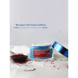 Blue Nectar Shubhr Kumkumadi Night Repair Cream Brightening & Rdiance Face Scrub -50g Each-picture-13