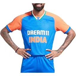 Blue Plain New T20 World Cup Jersey ADD 2024-2025 Cricket (Girls and Womens) L1078-picture-34