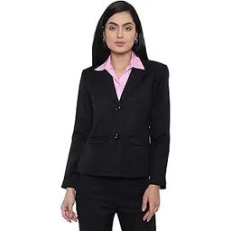 blue ronin Stylish Regular Fit Stylish Formal Blazer for Women's-picture-18