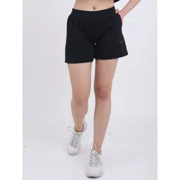 Blue Ronin Women Cotton High-Rise Regular Shorts-picture-7