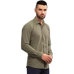 BLUE TYGA Work Wear | Comfortable Office Shirt for Men | Cool Rush Technology, Sweat Wicking & Wrinkle Free-image-4